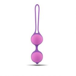 Palline Vaginali Bi-Balls Double Purple