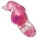 Anello fallico vibrante trinity vibes flippher c-ring pink