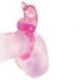 Anello fallico vibrante trinity vibes flippher c-ring pink