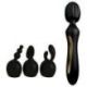 Massaggiatore rhythm bhangra full body massager black