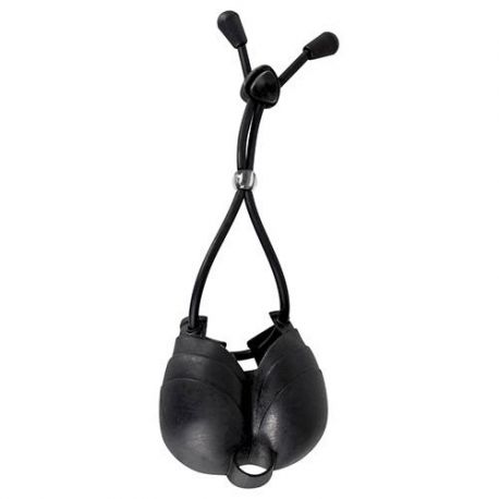 Anello fallico con borsa per testicoli bad kitty ball bag