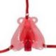 Stimolatore vaginale strap on tickling butterfly