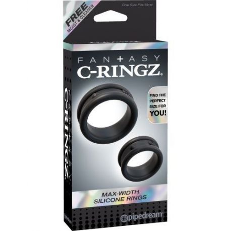 Kit anelli fallici fantasy c-ringz max-width silicone rings