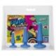 Kit plug anali american pop! launch! anal trainer set blue