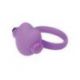 Anello fallico vibrante heart beat cockring silicone purple