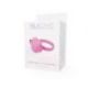 Anello fallico vibrante heart beat cockring silicone pink