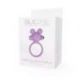 Anello fallico vibrante teddy cockring silicone purple