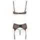 Set reggiseno a 3 pezzi TAGLIA 85D-XL