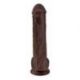 Fallo realistico king cock 13 cock with balls brown