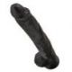 Fallo realistico King Cock 14 Cock with Balls (nero)