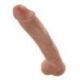 Fallo realistico king cock 14 cock with balls tan