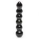 Fallo glass fifty shades freed its divine glass beaded dildo black