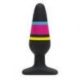 Plug anale broad city ass of an angel silicone butt plug black