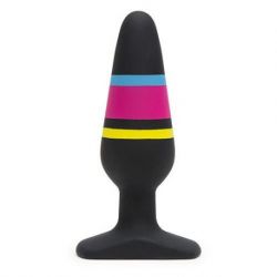 Plug anale broad city ass of an angel silicone butt plug black