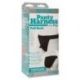 Imbracatura per strap on panty harness vac-u-lock full back l/xl