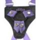 Fallo strap on con imbracatura dillio 7 suspender harness kit purple