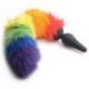 Plug anale rainbow tail