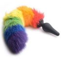 Plug anale rainbow tail