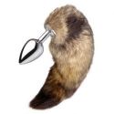 Plug anale con coda in pelliccia untamed xl fox tail