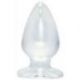 Plug anale crystal clear big plug