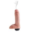 Fallo realistico eiaculante con testicoli King Cock 8 Squirting Cock w/ Balls