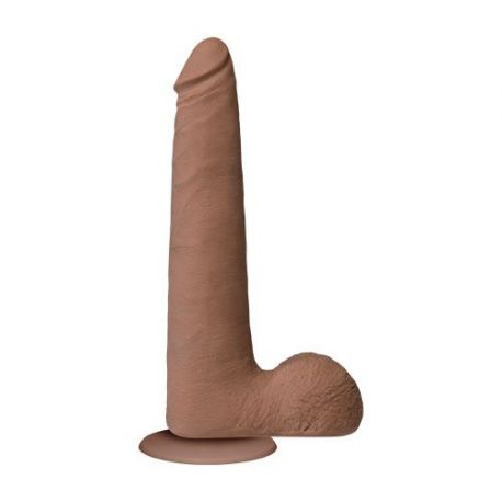 Fallo realistico the realistic cock ultraskyn 9 slim brown