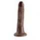 Fallo realistico king cock 7 brown