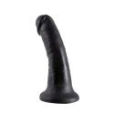 Fallo realistico king cock 6 (nero)