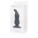 Fallo anale bottom black cap silicone black