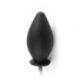 Plug anale Inflatable Silicone Plug (nero)