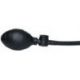 Plug anale vibrante gonfiabile true black