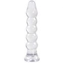 Fallo anale Crystal Jellies Anal Plug Bumps Clear